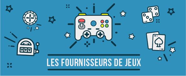 Les fournisseurs de Jeux