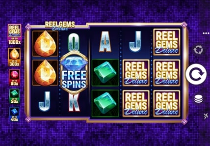 Reel gems deluxe microgaming