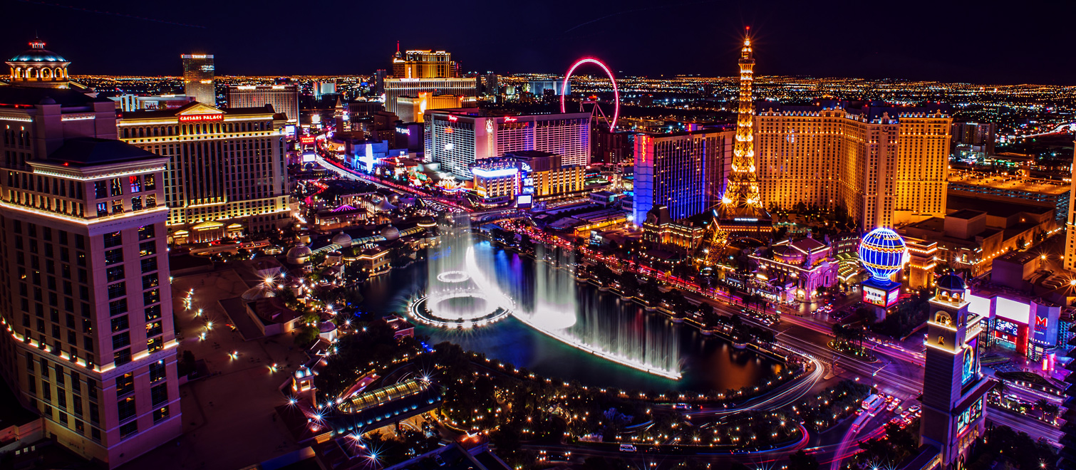 Toute lumiere vetue las vegas ville neon